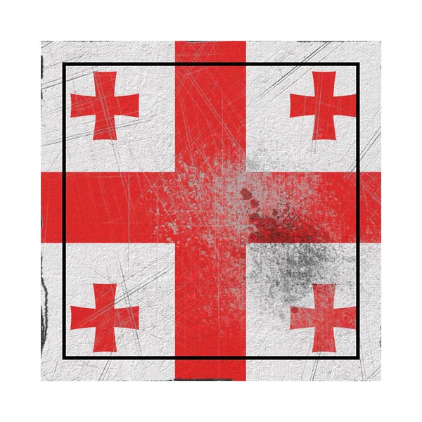 Stary flaga Georgii — Zdjęcie stockowe