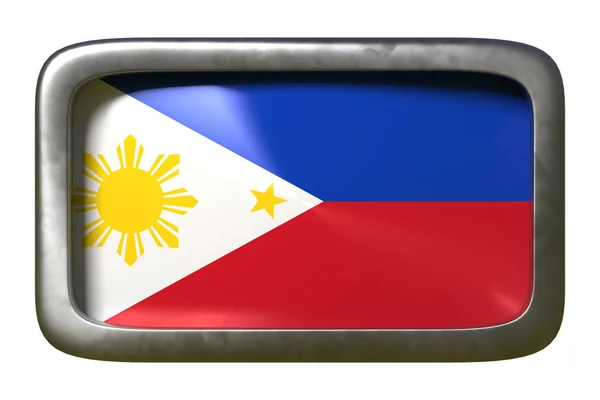 Vlag van de Filipijnen teken — Stockfoto
