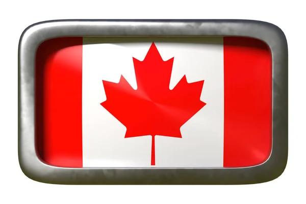 Canada vlag teken — Stockfoto