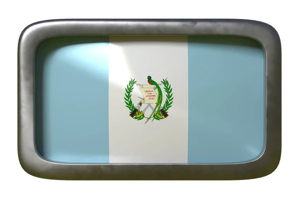 Знак Гватемала прапор — стокове фото