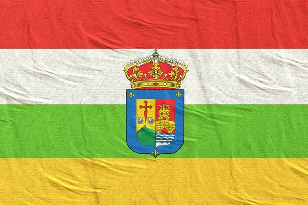 La Rioja Topluluk bayrağı 3d render — Stok fotoğraf