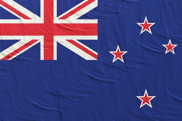 3D-Rendering der Flagge von Neuseeland — Stockfoto