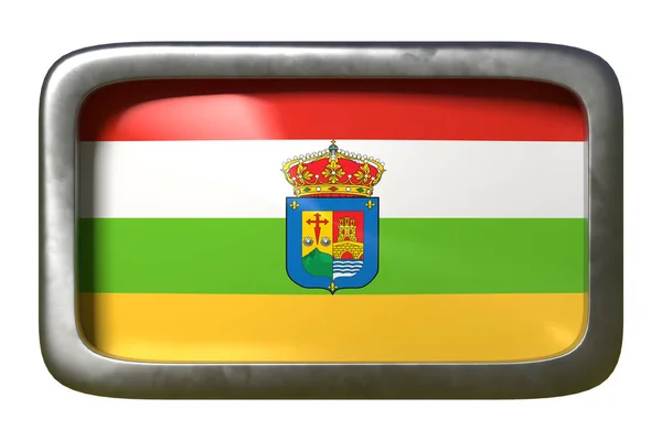 La Rioja Spanien gemenskapens flagga Sign — Stockfoto