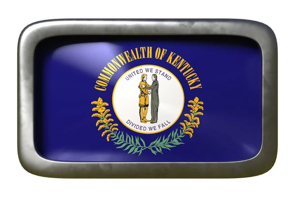 3d rendering of Kentucky State flag — Stock Photo, Image