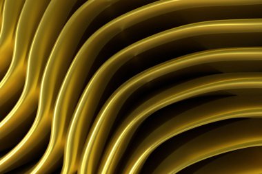 3d soyut kompozisyon