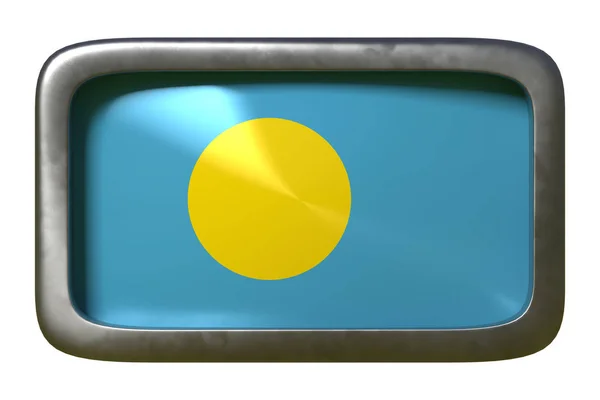 Palau vlag teken — Stockfoto