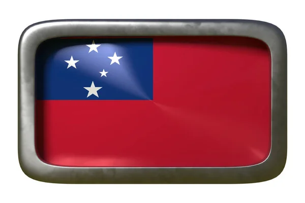 Bandera de Samoa — Foto de Stock