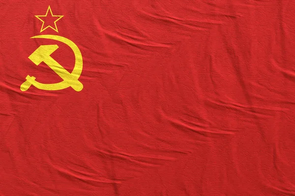Old Soviet Union flag — Stock Photo, Image