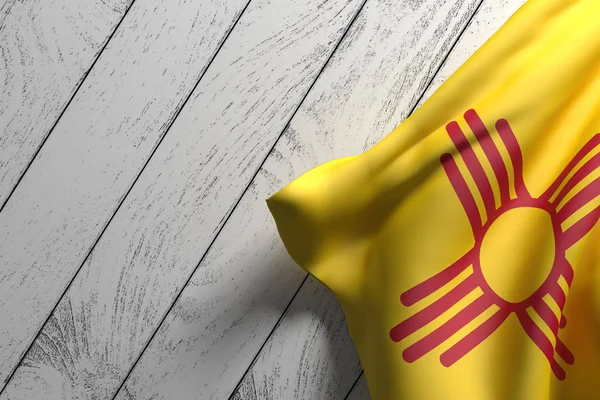 Bandeira do Estado do Novo México — Fotografia de Stock