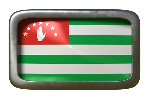 Знак флага Абхазии — стоковое фото
