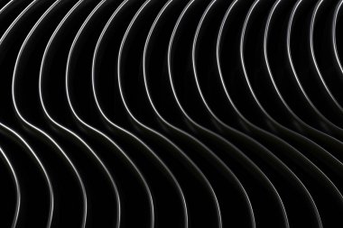 3d soyut kompozisyon