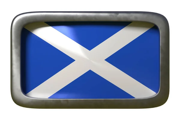 Σκωτία σημαία πινακίδα — Φωτογραφία Αρχείου