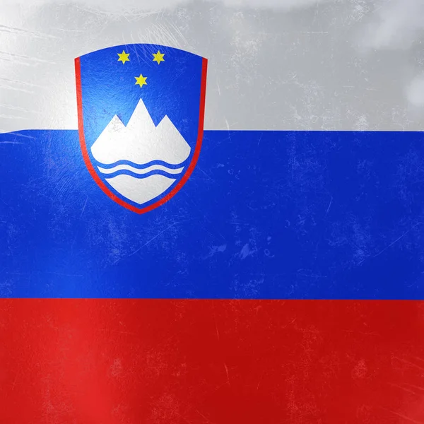 Szlovénia jelző ikon — Stock Fotó