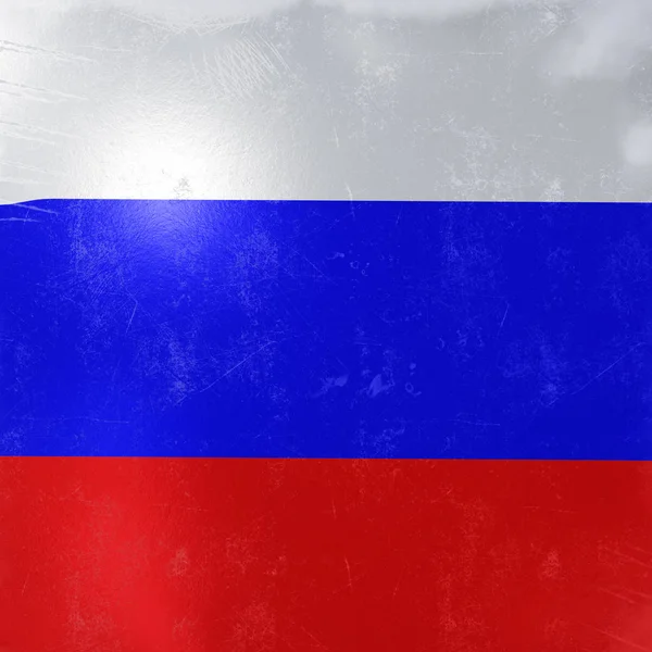 Εικονίδιο σημαία της Ρωσίας — Φωτογραφία Αρχείου