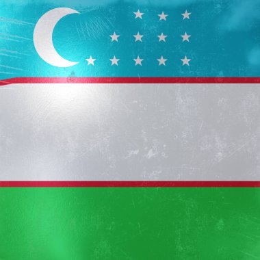 Özbekistan bayrağı simgesi