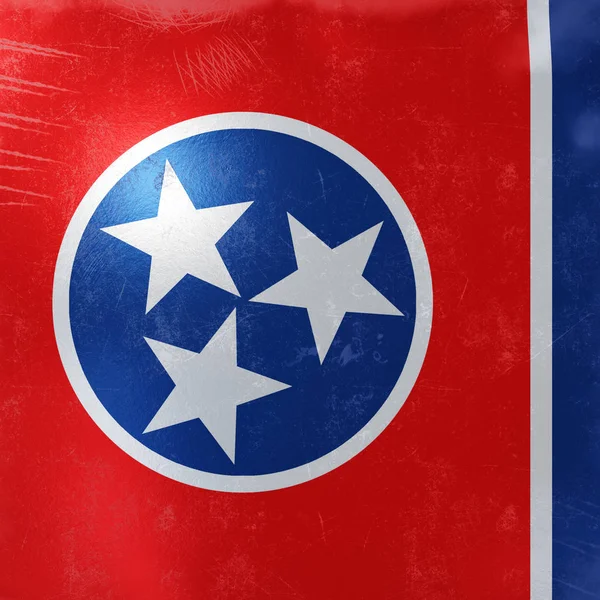 Icono de bandera del estado de Tennessee —  Fotos de Stock