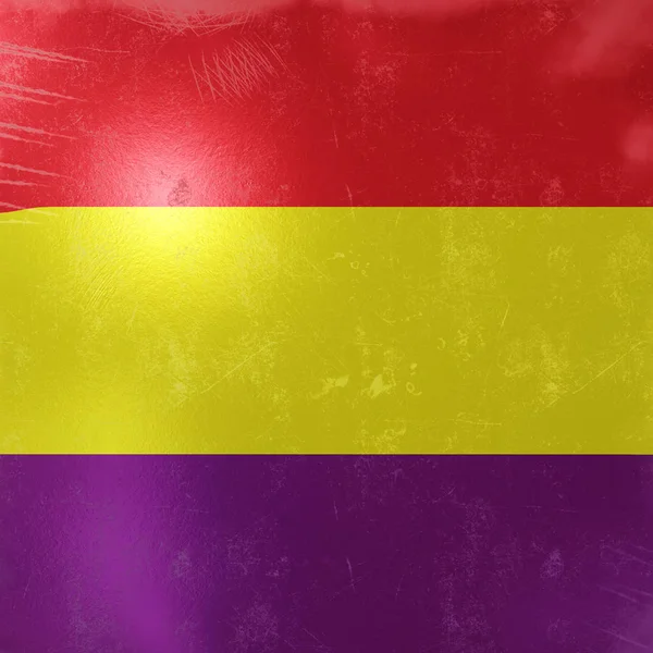 Second Republic Spain flag — Stock Photo, Image