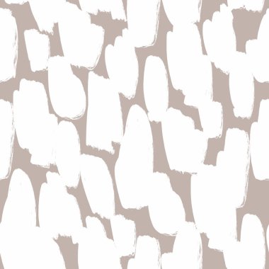 Modern Soyut Kumaş Tasarımı için Yaratıcı Kusursuz Renksiz Mürekkep Boya Vektörü Tekstil Yazdırma Deseni.