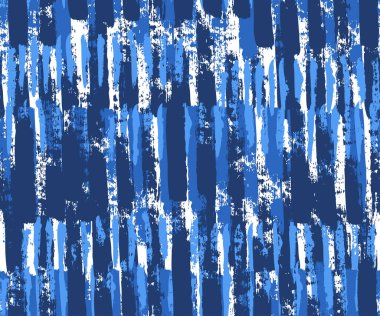 Modern Soyut Yaratıcı Tasarım Arkaplanı için Grunge Dikey Fırça Vuruşları Kusursuz Vektör Deseni.