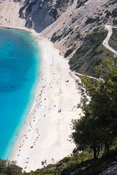 Найгарніший Знаменитий Пляж Іонічне Море — стокове фото
