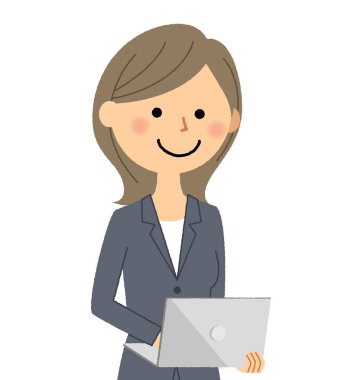 İş kadını, Tablet / bir işkadını bir tablet ile bir örnektir.