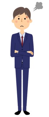 İşadamı, öfke / kızgın işadamı bir örnektir.