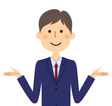 İşadamı, iki elini iki eliyle açan işadamı/açılan bir örnek vardır..