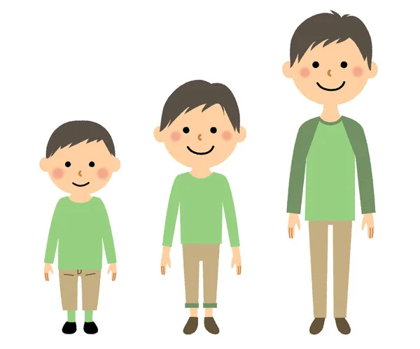 Boy Growing Up Stock Illustrations – 422 Boy Growing Up Stock  Illustrations, Vectors & Clipart - Dreamstime