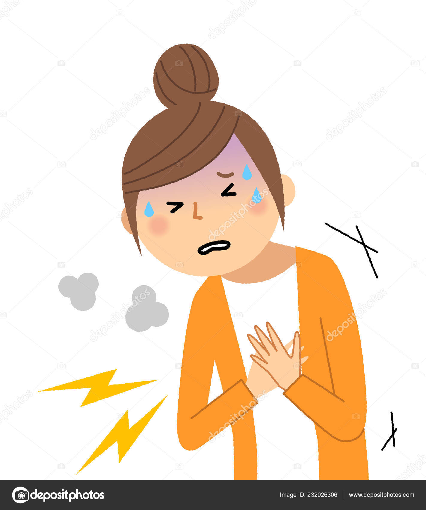 Chest pain Vector Art Stock Images | Depositphotos Chest pain Vector Art Stock Images | Depositphotos