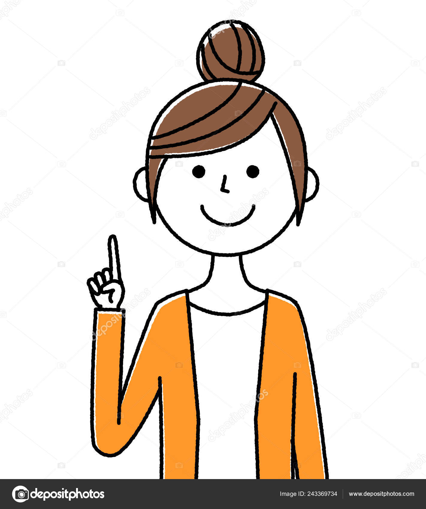 若い女 指を指す 指に立つ若い女のイラストです ストックベクター C Studiolaut 若い女 指を指す 指に立つ若い女のイラストです ストックベクター C Studiolaut
