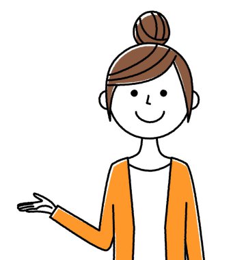 Genç bir kadın, anne. Açıklanacak genç bir kadının açıklaması..