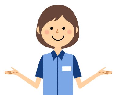 Kadın memur, yaymak her iki kolu / iki elle yayılır bir kadın katip bir örnektir.