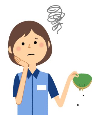 Kadın memur, Im kırdı / bir kadın memur parasız bir örnektir.