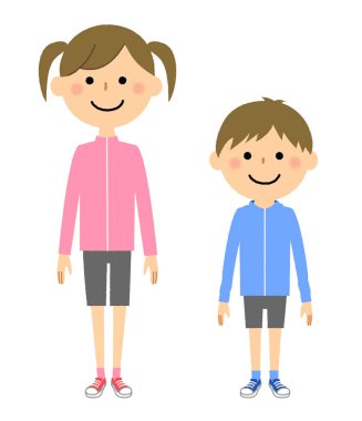 Bayanlar baylar, oğlanlar ve kızlar spor giyim spor giyim/resimler.