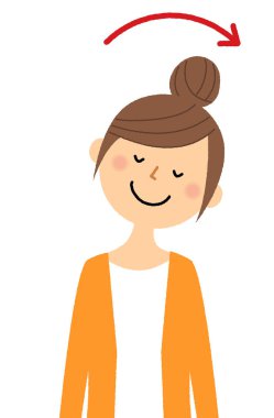 Genç bayan, Stretch / Bu esneme hareketleri yapan genç bir kadının resmi..