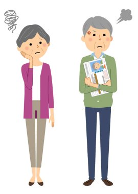 Yaşlıların sürüşü engelleyen aile/Yaşlı sürücünün sürüşü durduran bir ailenin bir örneğidir.