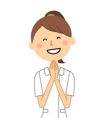 Hemşire,Memnun olun/Memnun olan bir hemşirenin bir örneğidir.