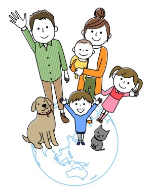 İyi bir aile ve toprak/Yeryüzünde duran iyi bir ailenin bir örneği.