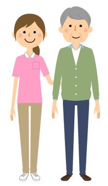 Yaşlılar ve bakıcılar / Yaşlılar ve bakıcılar.