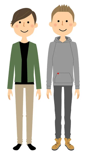 Lgbt Homosexuel Illustration Couple Homosexuel — Image vectorielle