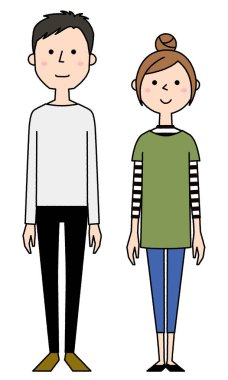 Genç bir çiftin / Resimlerinin.