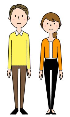 Genç bir çiftin / Resimlerinin.