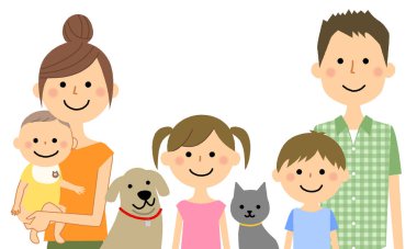 İyi bir aile. İkinci nesil bir aile dostluğunun göstergesidir..