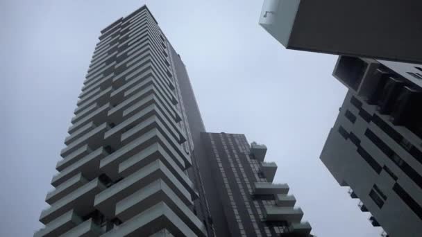 米兰的几幢摩天大楼, 加里波第门。19.11.2017 — 图库视频影像