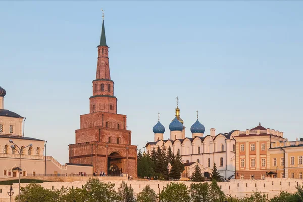 Wieża Soyembika Kazan Kremlin Tatarstan Federacja Rosyjska — Zdjęcie stockowe