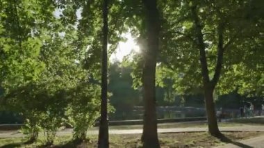 Sporcumuz yayınlamaya başlamak. Göl kenarında çalışan aktif genç kadın. Fiziksel aktivite kadar kalori yakmak için yardımcı olur