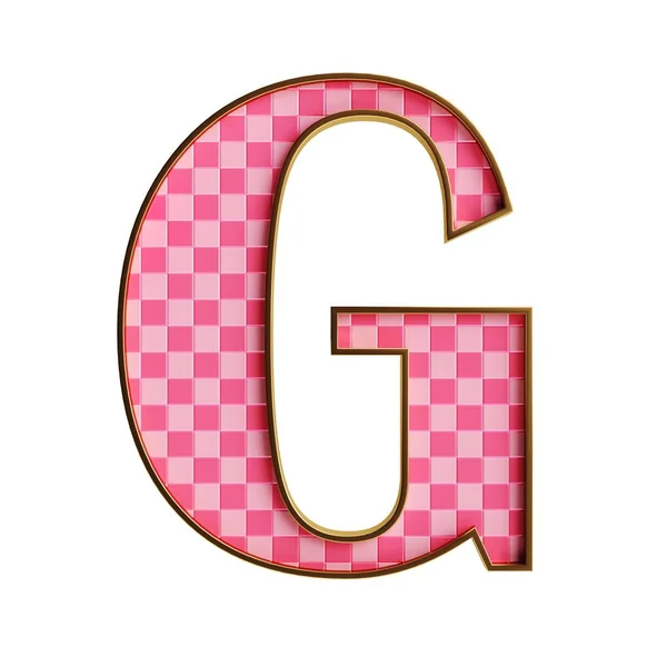 Diseño Juguete Plástico Aislado Alfabeto Rosa Números Con Animador Ilustración — Foto de Stock