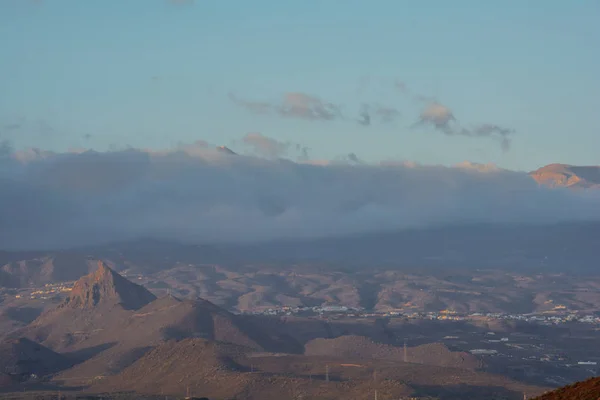 Volkan Teide gün batımında — Stok fotoğraf