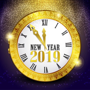 Altın saat 2019, yeni yıl zaman