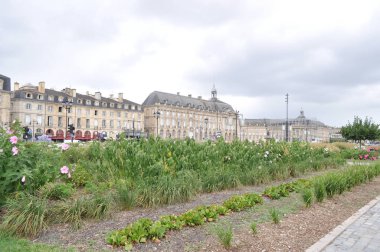 Fransa. Bordeaux.28 Temmuz 2018. Rıhtım Richellieu .